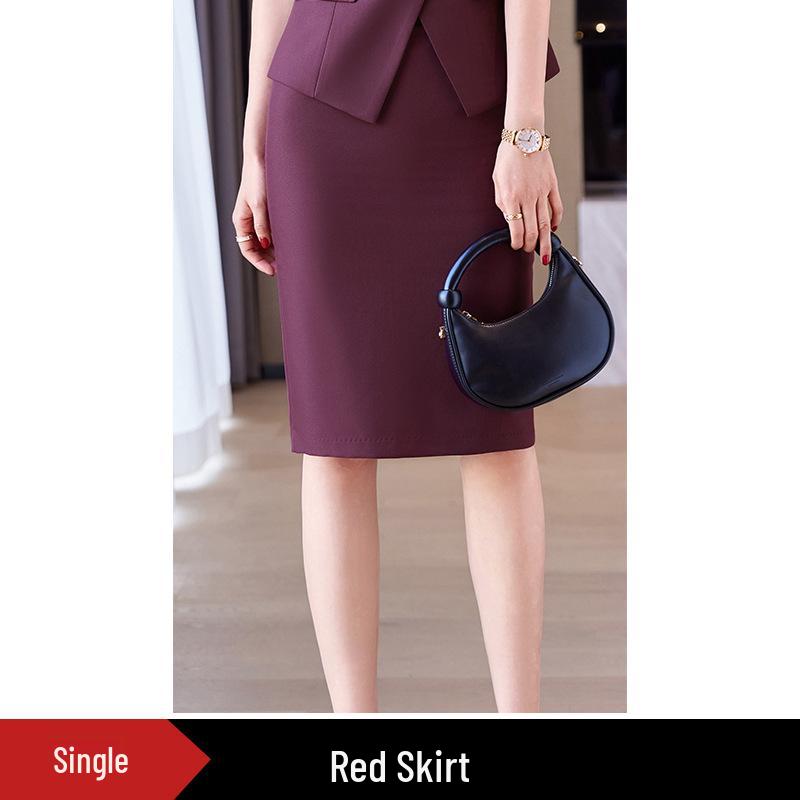 Women's Elegant Business Suit Set for Reception, Sales, or Salon Workwear