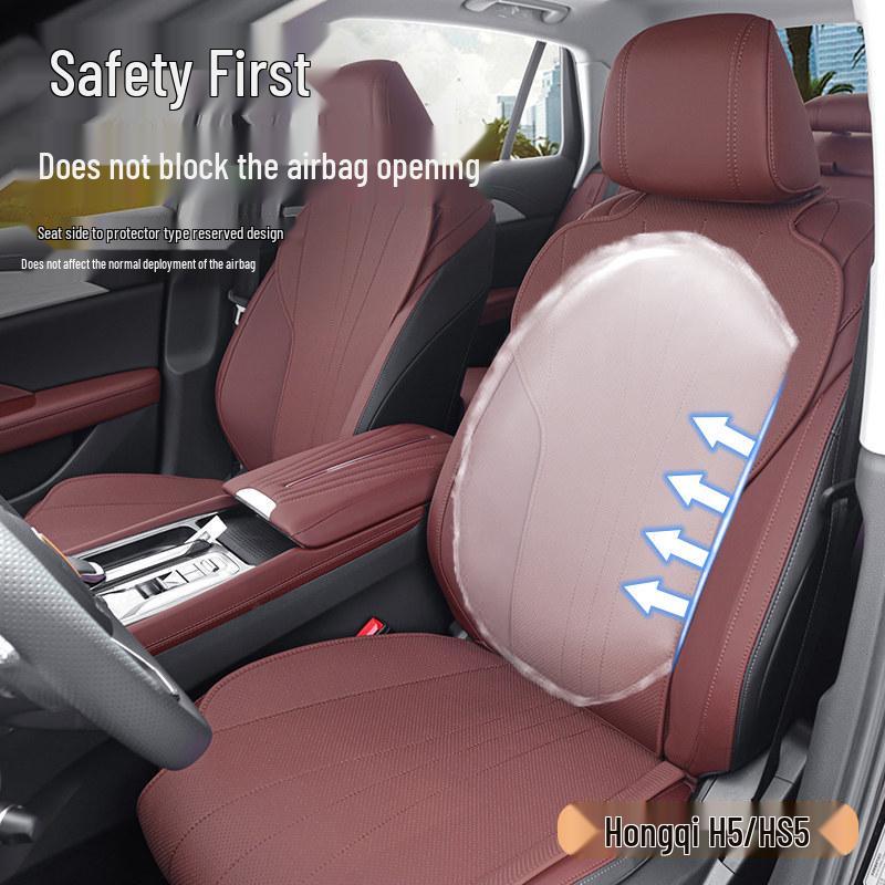 Hongqi H5 & HS5 Semi-Surround Car Seat Cushion Set