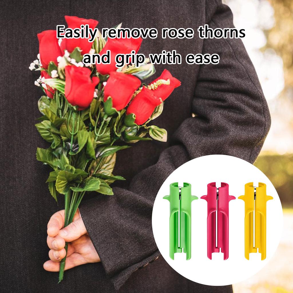 Rose Thorn Remover Leaf Stripper Tool for Efficient Floral Arrangements and Safe Gardening At Home or Flower Shop