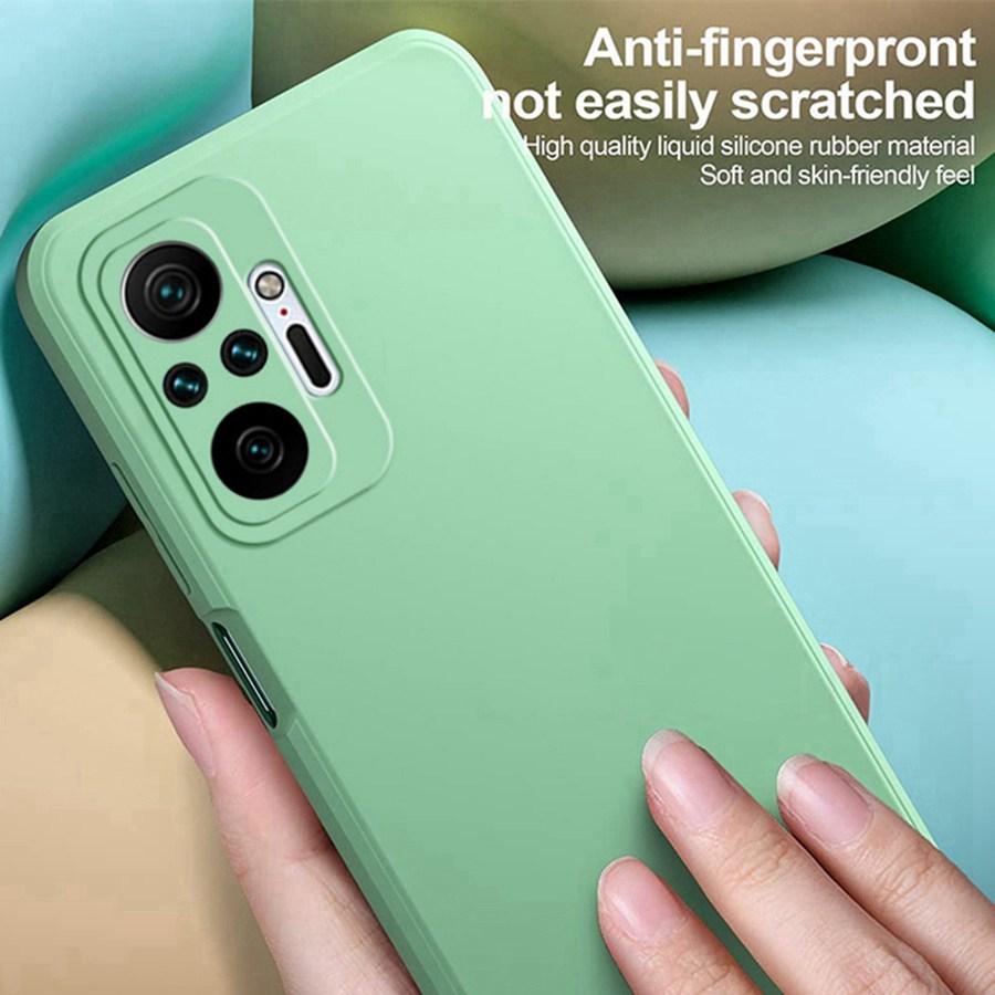 Square Liquid Silicone Soft Case For Xiaomi Redmi Poco Samsung Galaxy A21S A31 A51 A71 iPhone 16 7 8 11 12 13 14 15 16E Full Covers Protection Cover
