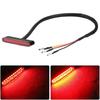 Universal LED Rear Tail Running Stop Mini Strip Brake Light Red For Motorcycle ATV