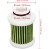 6D8-WS24A-00-00 Outboard Primary Fuel Filter Compatible with Yamaha Outboard 30HP-115HP F115 F40A F50 T50 F60 T60 F70 F75 F90 (2006-Newer)