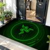 Game R-Razer Floor Mat Soft Flannel Entrance Door Mat Non Slip Absorbent Bathroom Bedroom Floor Rug