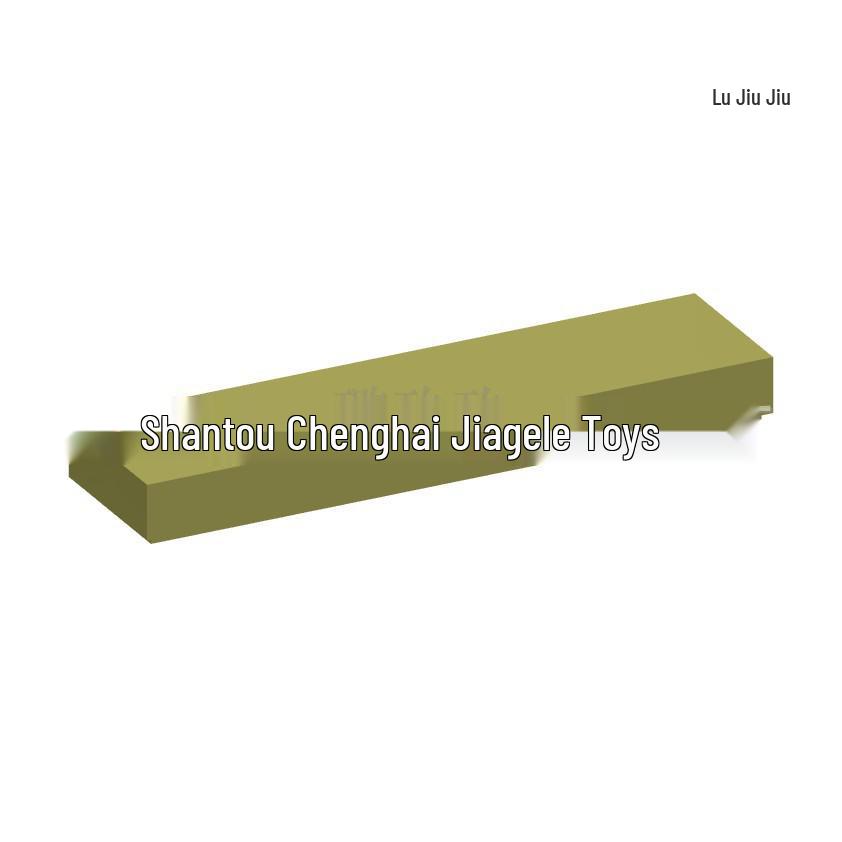 Cross-Border MOC Domestic Building Blocks, 1x4 Smooth Low Bricks, Compatible with High 2431, 50G Minimum Order