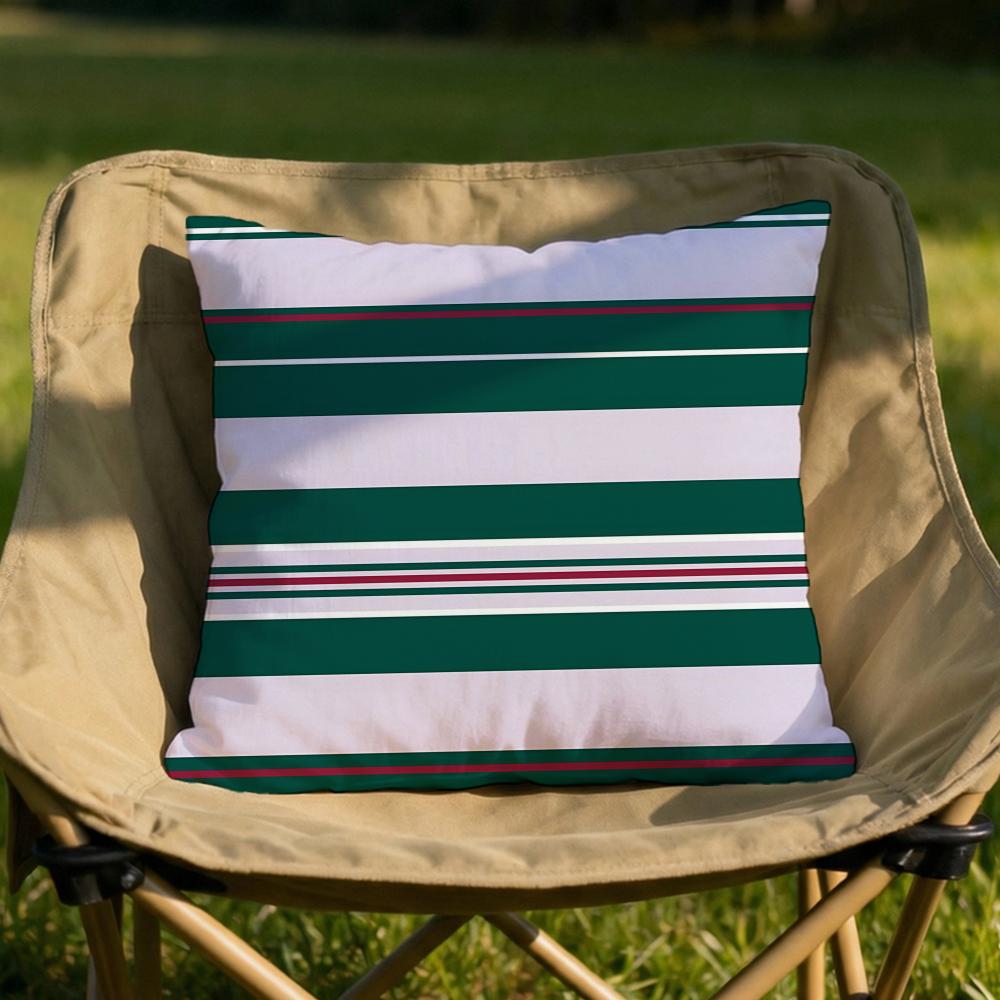 neat straight line Cushion Cover Soft Reversible Durable Pillow Cover MultiScene Use for Home Car Daily Comfort