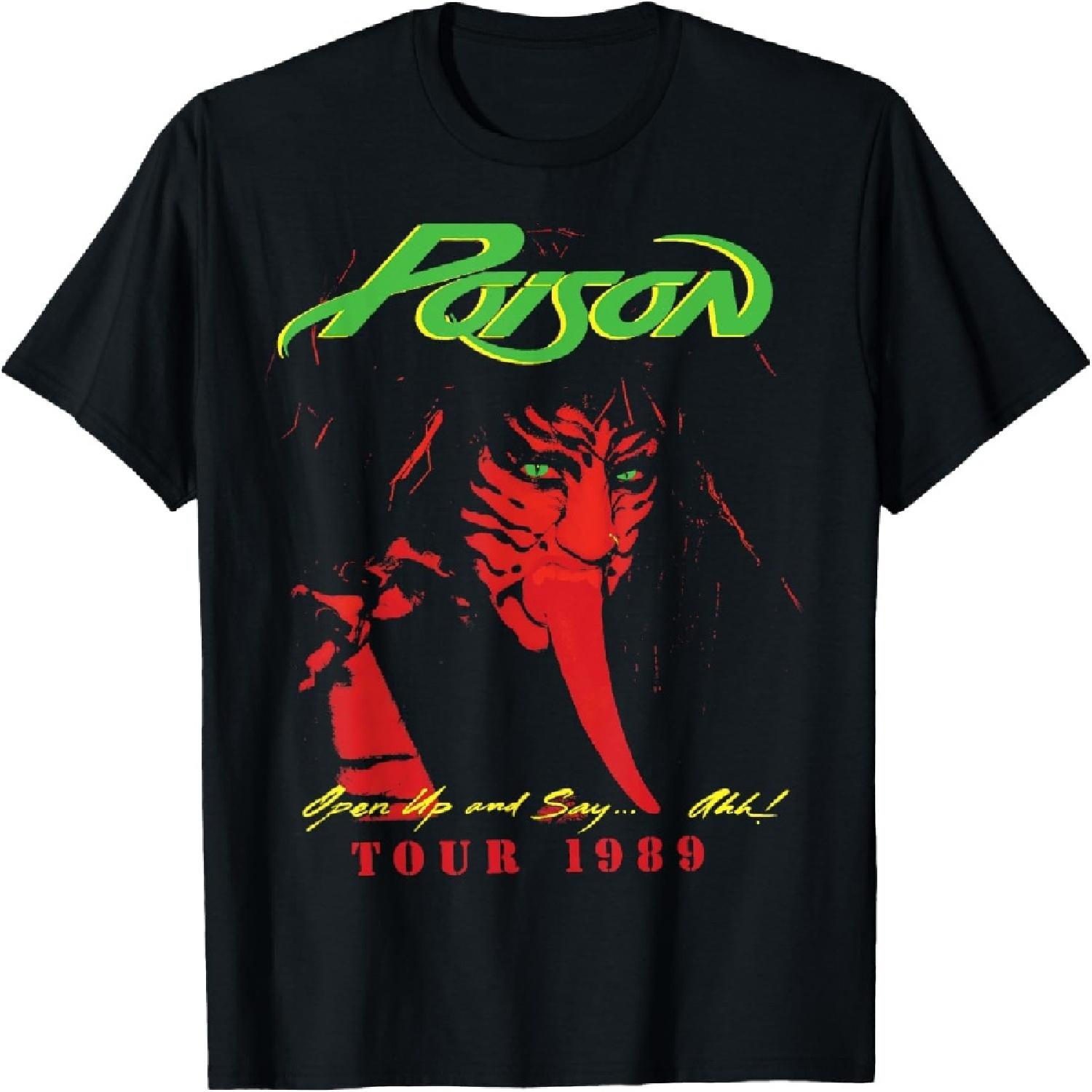 Poison - Тур 1989 Футболка XXXXXL разноцветный