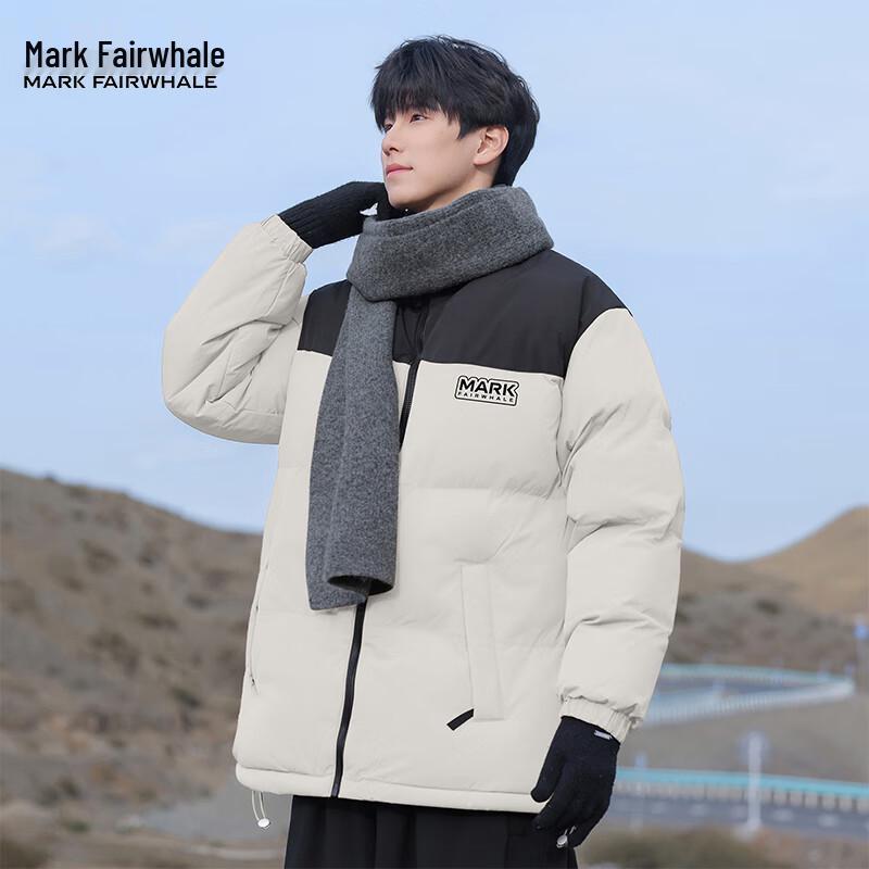 Mark Fairwhale Men's Stand Collar Padded Jacket