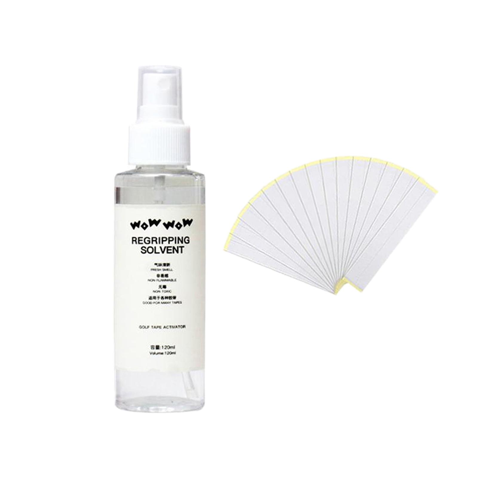 

Premium Grip Repairs for Regripping Golf Clubs, Come with 15 Professional Tapes, Golf Solvent