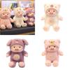 Cartoon Stuffed Animal Pig Plush Toy Gift Kids Pink White Purple Sizes Multiple