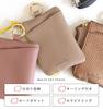 [Lizdays] Key Case Key Pouch for Women and Men Key Ring Smart Key Coin Purse (Gold)