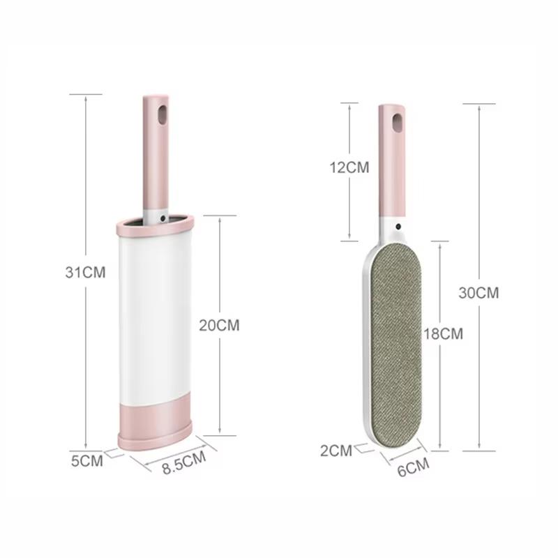 Reusable Lint Roller for Clothes Hair Remover Washable Static Electricity Fabric Shaver Portable Lint Brush Fur Remover Tool for Pet Hair Removal