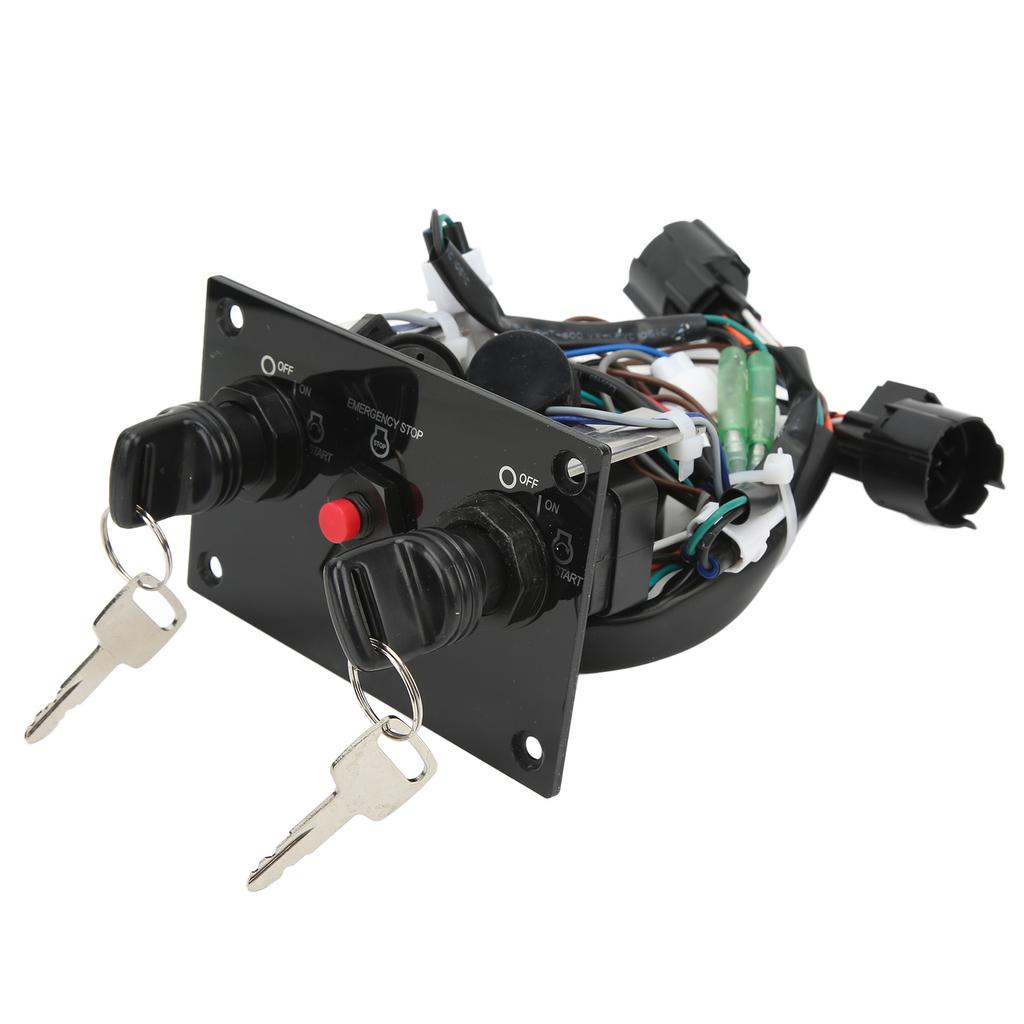 Utombordare Dubbelmotor Strömbrytarpanelenhet 37100‑96J14 Ersättning för Suzuki Dubbelmotor