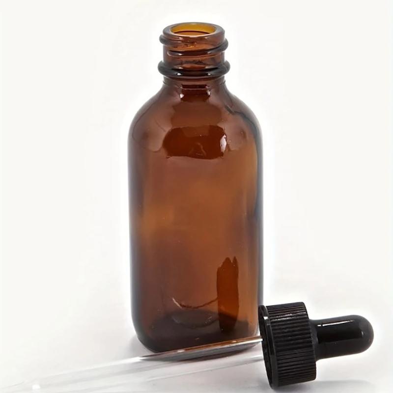 12pcs 30ml Amber Light Proof Glass Essential Oil Bottle with Glass Dropper for Essential Oil Sample Cosmetics Perfume Travel