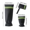 Yousheng Winter Outdoor Faucet Cover Waterproof Oxford Cloth Reusable Garden Lawn Hose Bib Outside Faucet Freeze Protection Black Insulation Cover