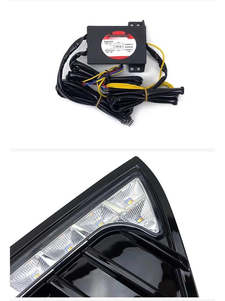 Ford Focus 2012-2014 Hatchback/Sedan LED DRL Fog & Turn Signal Lights