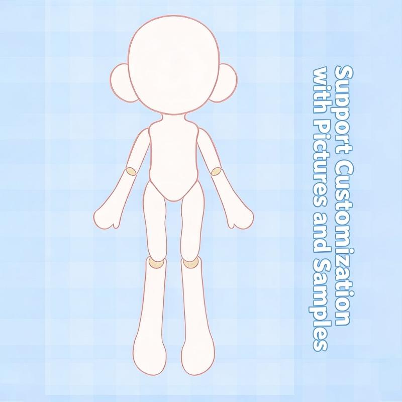 60cm Undressed Ball Jointed Doll Changeable Nude Cotton Doll For Creative Play And Fun Activity For Adult Kids Collector
