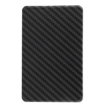 Imitation Carbon Fiber Card Holder Portable Multifunctional Man Wallet for Travel OutdoorXBD333