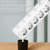 Strip Power Eu Plug Ac Outlets Multitap Socket Extension Cord Electrical Independent Control Switch Network Filter Adapter