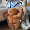 Abdominal Muscles Cockroach Plush Toys Y2K Cockroach Stuffed Dolls Muscle Cockroach Doll  Kids