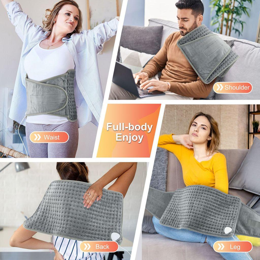9-level Multifunctional Electric Blanket Regulating Warm Blanket Temperature Upgraded Waist Belt Heating Pad