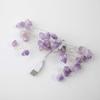 Natural Amethyst Decorative Lights Crystal String Lights Raws Stones  30 LEDs With Remote Control, Hanging  Reikis Ornaments