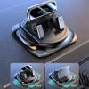 Non-Slip Phone Dashboard Mount PC+ABS Silicone Mobile Phone Holder Car Phone Holder  In Car