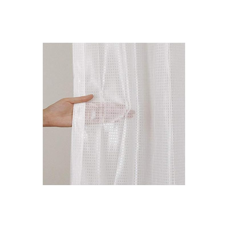 Cloth Shop Lace Curtains, Set of 2, 100cm Wide X 188cm Long, UV Cut, Difficult To See Through During the Day, Heat Insulating, Stylish, Washable,