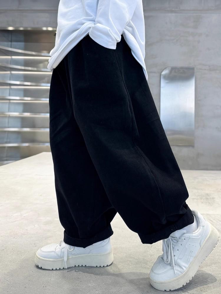 Boys' Casual Wide-Leg Pants - Autumn 2025: Trendy Loose Fit for Kids