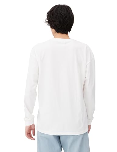 IMPROMES SIDEWAYSTANCE Monster Hooded Long Sleeve T-Shirt, Men's, White, 70163