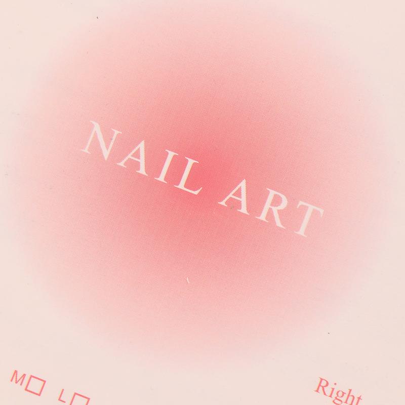 100Pcs Press-On Nail Packaging Display Handmade False Nail Design Swatch Show Card Manicure Sample Display