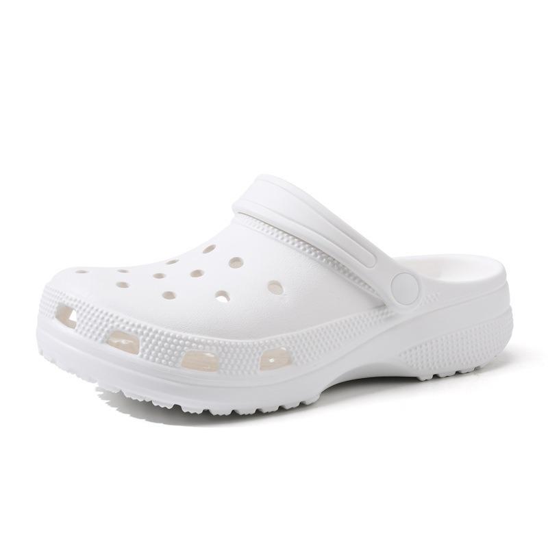 No standard star summer EVA casual hole shoes women's non-slip outer slippers heightening deodorant outdoor couple sandals