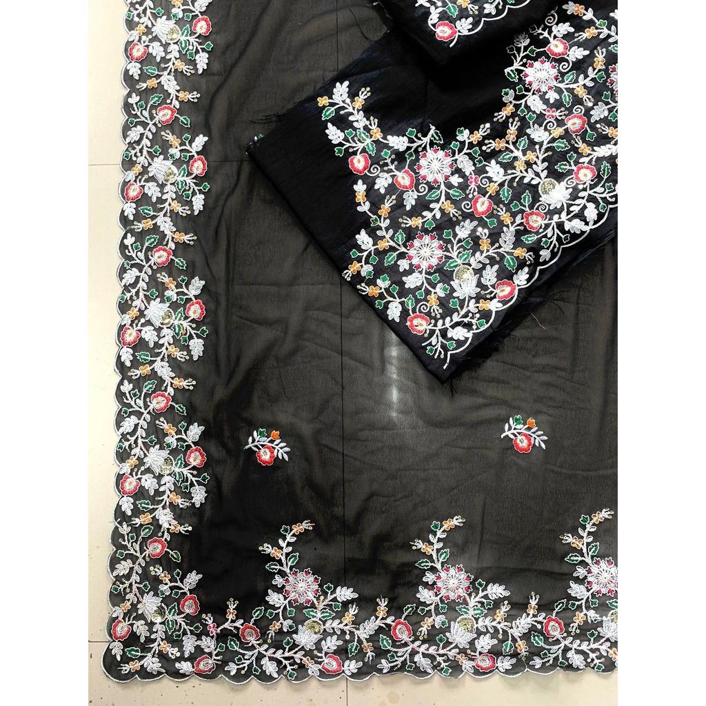 Timeless Grace Georgette Designer Saree  |Party Wear Soft Georgette Saree – soft, flowy & perfectly elegant for every special moment |