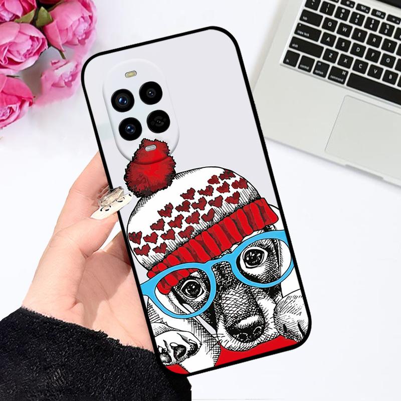 For Huawei nova 13 5G Case BLK-AL80 Floral Shockproof Silicone Matte TPU Phone Cover For Huawei nova 13 Pro Capa MIS-AL00 Fundas