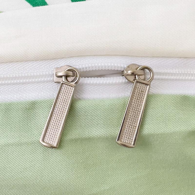 1PC Cartoon Crocodile Pattern Duvet Cover 100% Cotton Quilt Cover with Zipper Skin-friendly Comfortable Queen Size Bedding