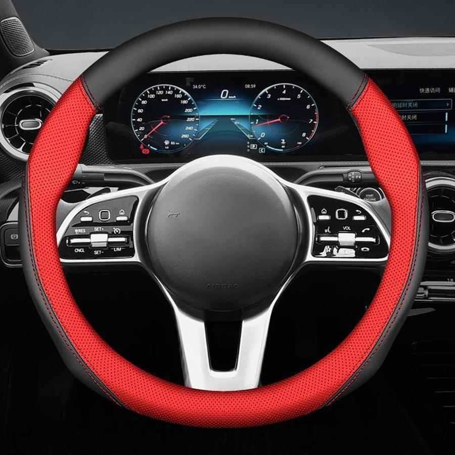 Car Steering Wheel Cover O-shaped Booster Cover, Breathable, Auto Decoration For Honda Accord 2026 2026 2026 Diameter 38cm