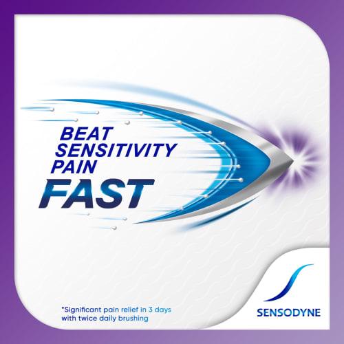 Sensodyne Rapid Relief Sensitivity Toothpaste for Sensitive Teeth, Mint, 3.4 oz