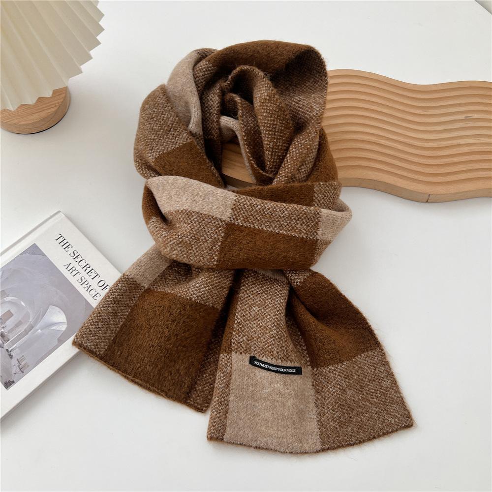 Decorative Simple Texture Silk Scarf Women'S New Style Spring And Autumn Summer Fashion Versatile Headscarf Work Scarf