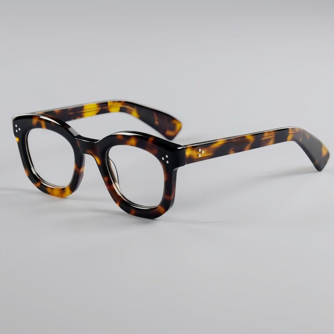 

Classic Thick Frame Glasses Women Myopia Reading Eyeglass Custom Men Optical Prescription Retro Acetate Eyewear Anti-blue Light