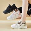 New Dad Shoes for Women's Spring Student Running Sports Thick Sole Height-enhancing Casual Shoes
