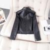 New Autumn New Leather Jacket Latest Small Leatherette Jacket Short Street Jacket