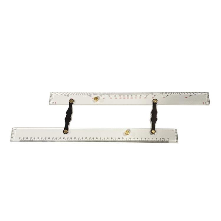 17.72Inch Marine Navigation Ruler for Navigation Drafting Marine Ruler With Clearly Scale For Navigation Line Drawing 1
