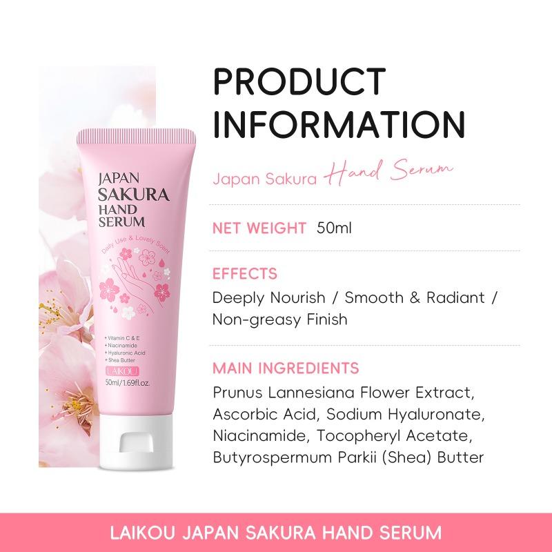 LAIKOU Japan Sakura Hand Serum 50ml Hand Care