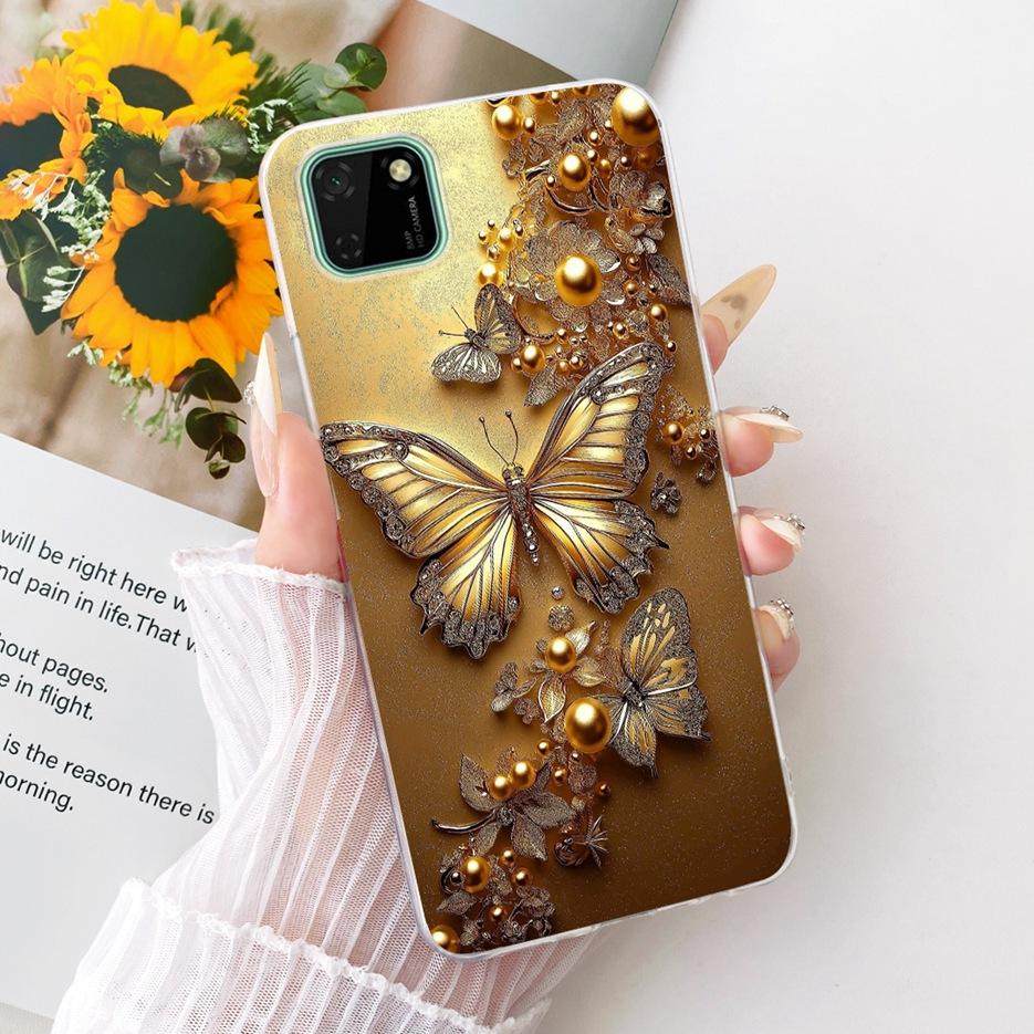 For Huawei Y5p Case DRA-LX9 Cute Lion Fashion Painted Cover Soft Silicone Phone Case For Huawei Y5p Honor 9S Honor9S Fundas Bags