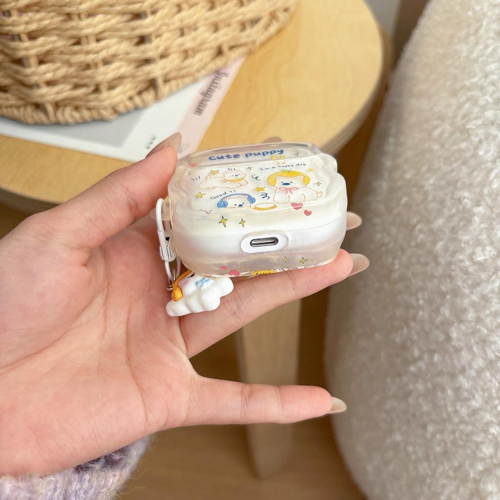 Cute West Highland Suitable AirPods 1 Case Apple 1/1st Generation AirPods Pro1 Headphone Case Cartoon