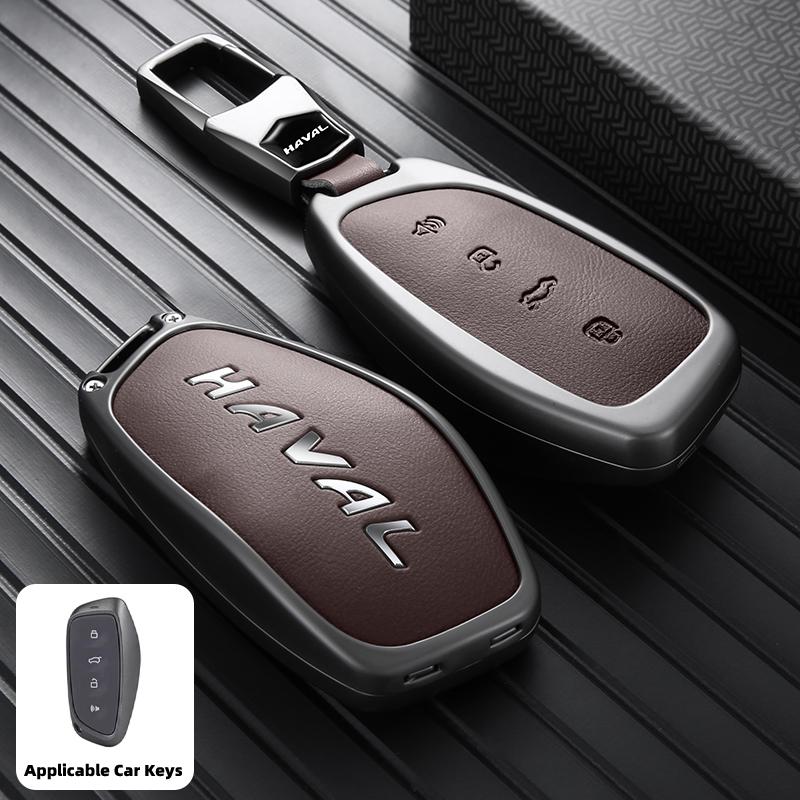 Great Wall Haval H6 Key Cover M6 Plus Big Dog F7X 3Rd Gen H2S National Trend Edition H9 Chitu H7 F5 Key Shell Keybag Accessories