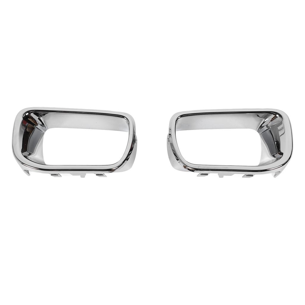 Front Bumper Vent Frame Chrome Plated Easy Installation 51117337811 for F55 F56 F57 S Models 2013 To 2016