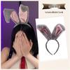 Tiara Fofa de Gato e Orelhas de Coelho para Cosplay, Acessórios de Cabelo Kawaii Estilo Soft Girl Japonês para Fotos