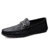 2024 Genuine Leather Men Casual Shoes Luxury Elegantes Mens Loafers Moccasins Breathable Slip on Driving Shoes Plus Size 37-46