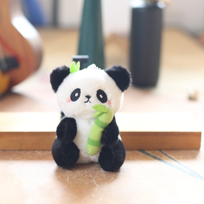 

Милая милая бамбуковая панда подвеска плюшевая игрушка кукла сумка подвесное украшение брелок кукла кукла кукла кукла 12cm