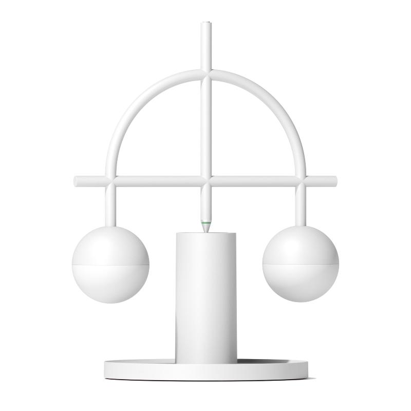 

SOOOQ Balance вращающийся светильник Lybra Balance Light креативный ночник украшение для спальни прикроватная лампа свадебный подарок настольная лампа 5W белый